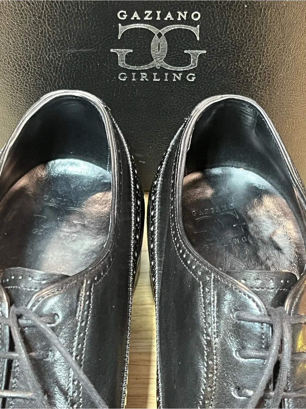 Gaziano & Girling “Warwick” Men’s Balmoral Cap Toe Oxfords US Sz 10E Inc’s Box